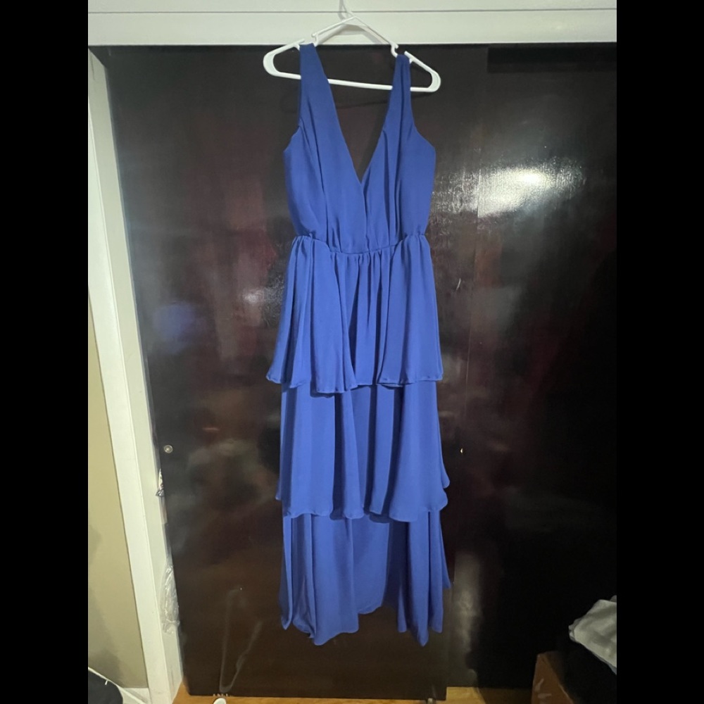 Royal blue Layered dress